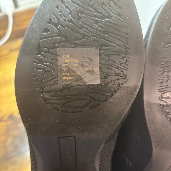 Espirt Black Ankle Boots Size 9.5 - Picture 8 of 9